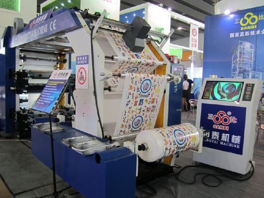 Китай Печатная машина Flexo бумаги завальцовки автоматическим управлением напряжения поставщик
