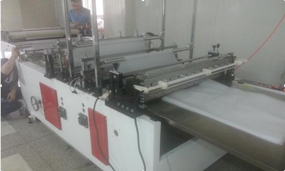 Китай Горячий мешок холодного вырезывания запечатывания делая машину с двойным мотором сервопривода поставщик