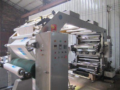 Китай Multicolor поли печатная машина мешка 15Kw с роликом 8pcs Anilox поставщик