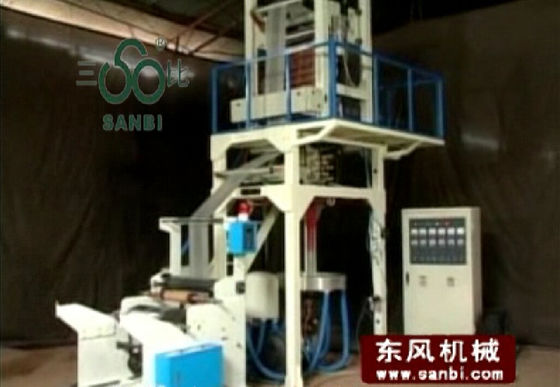 Китай Машина штранг-прессования плёнка, полученная методом экструзии с раздувом PE пластичная нормальная для продукции хозяйственной сумки поставщик