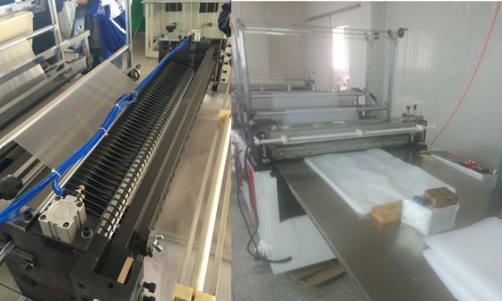 Китай Мешок холодного вырезывания делая машиной двойной мотор сервопривода для LDPE HDPE поставщик